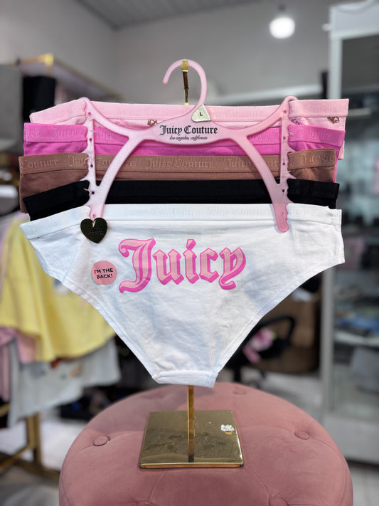 Panties Juicy C varios colores 5pz