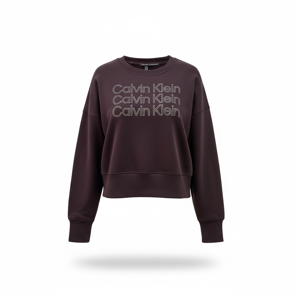 Sudadera Calvin k café