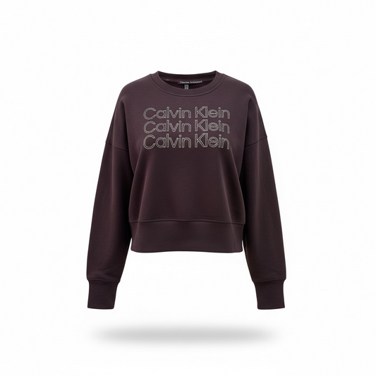 Sudadera Calvin k café