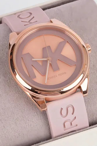 Reloj Michael K palo de rosa