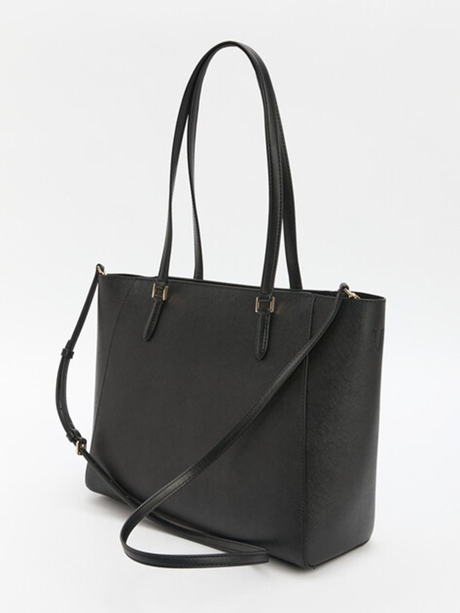 Tote Michael K negra con 2 Crossbody