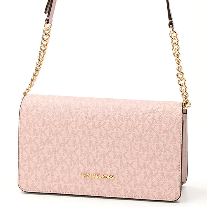 Crossbody Michael K rosa con monogram