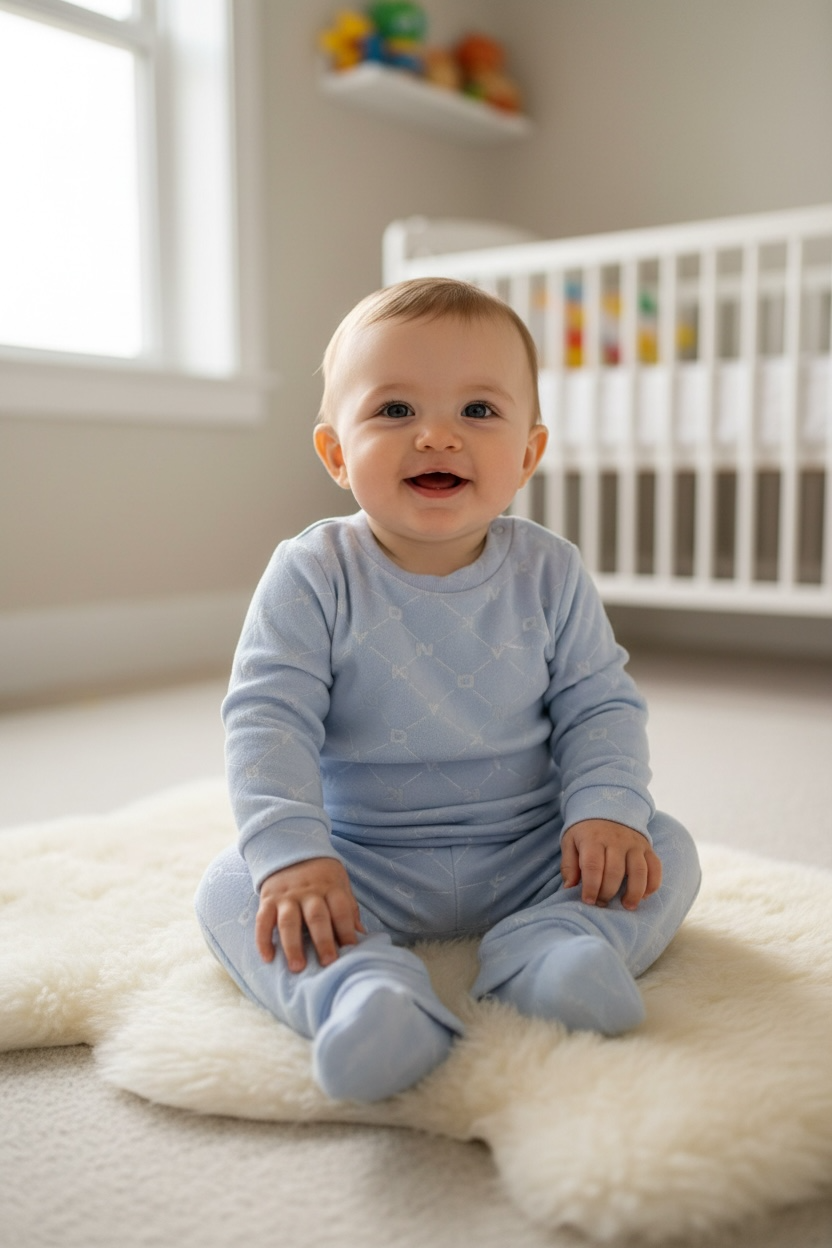 Conjunto DKNY azul polar