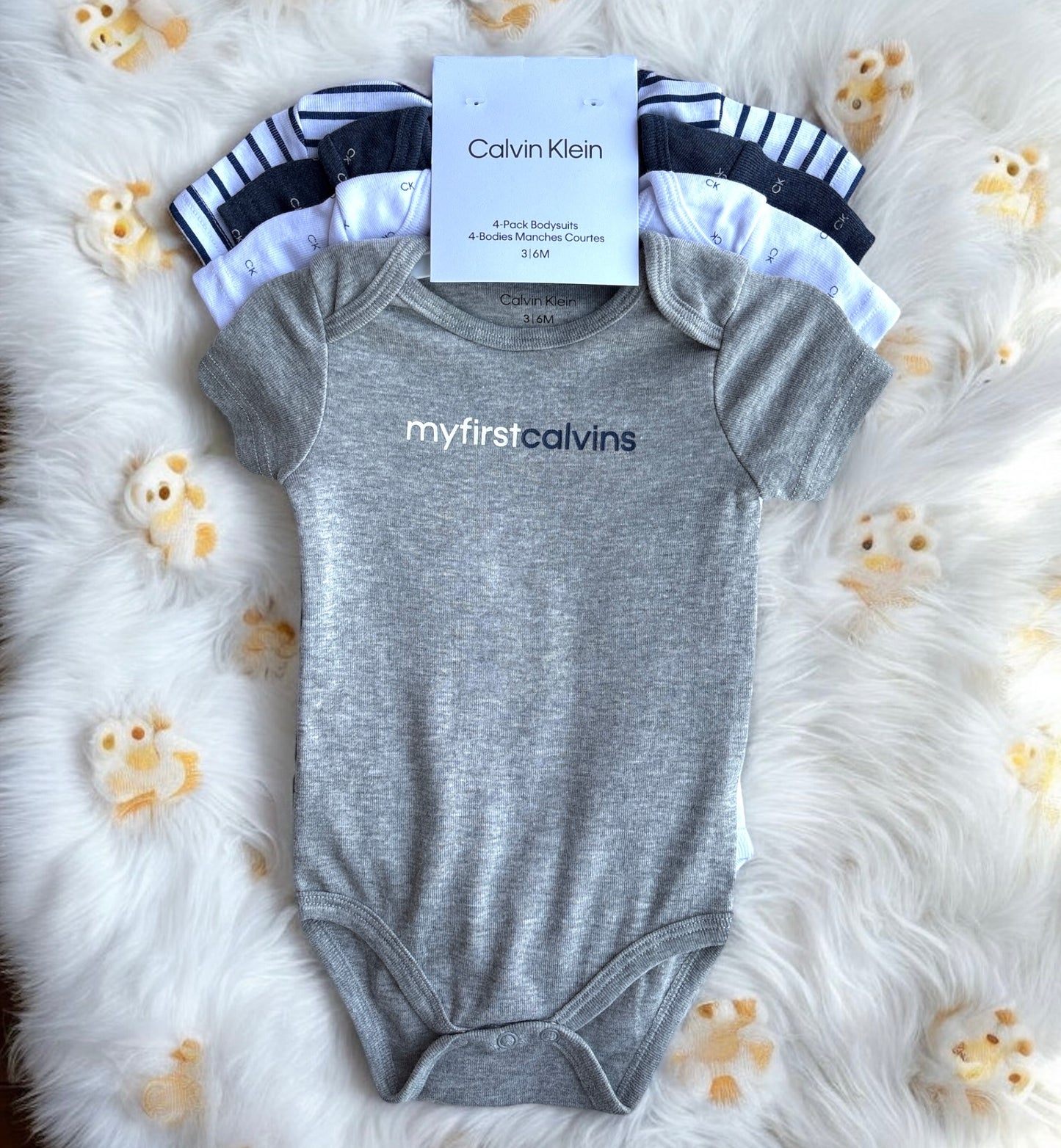 Pañalero Calvin K para bebé 4 pz