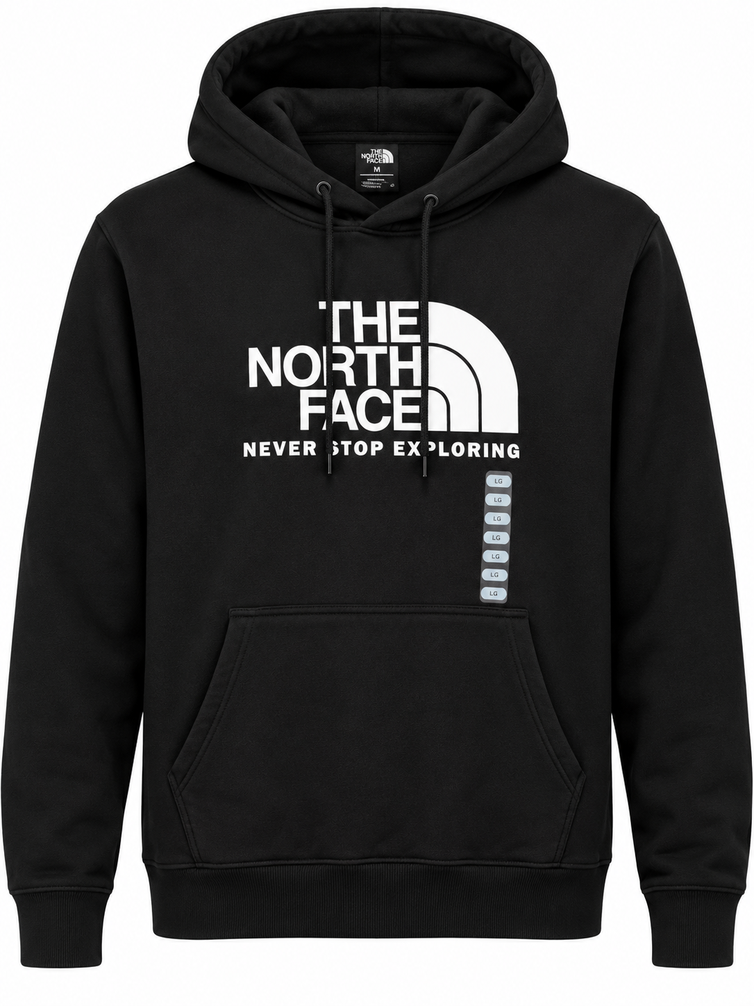 Sudadera the noth face never stop caballero negra