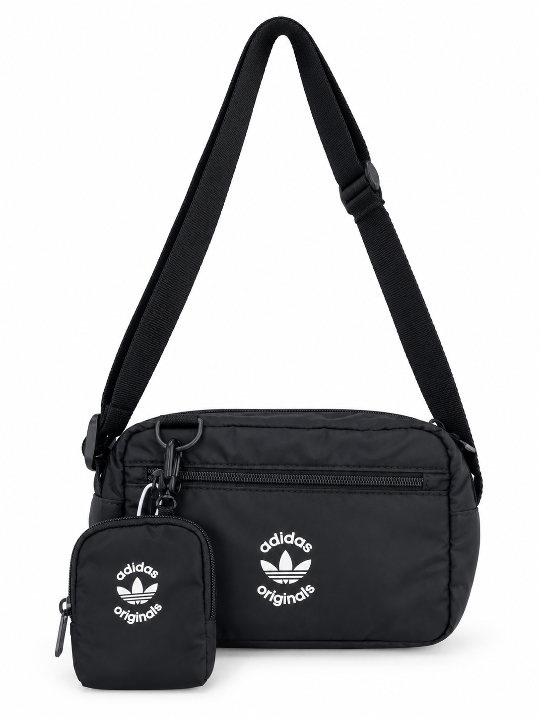 Crossbody negra Adidas con monedero