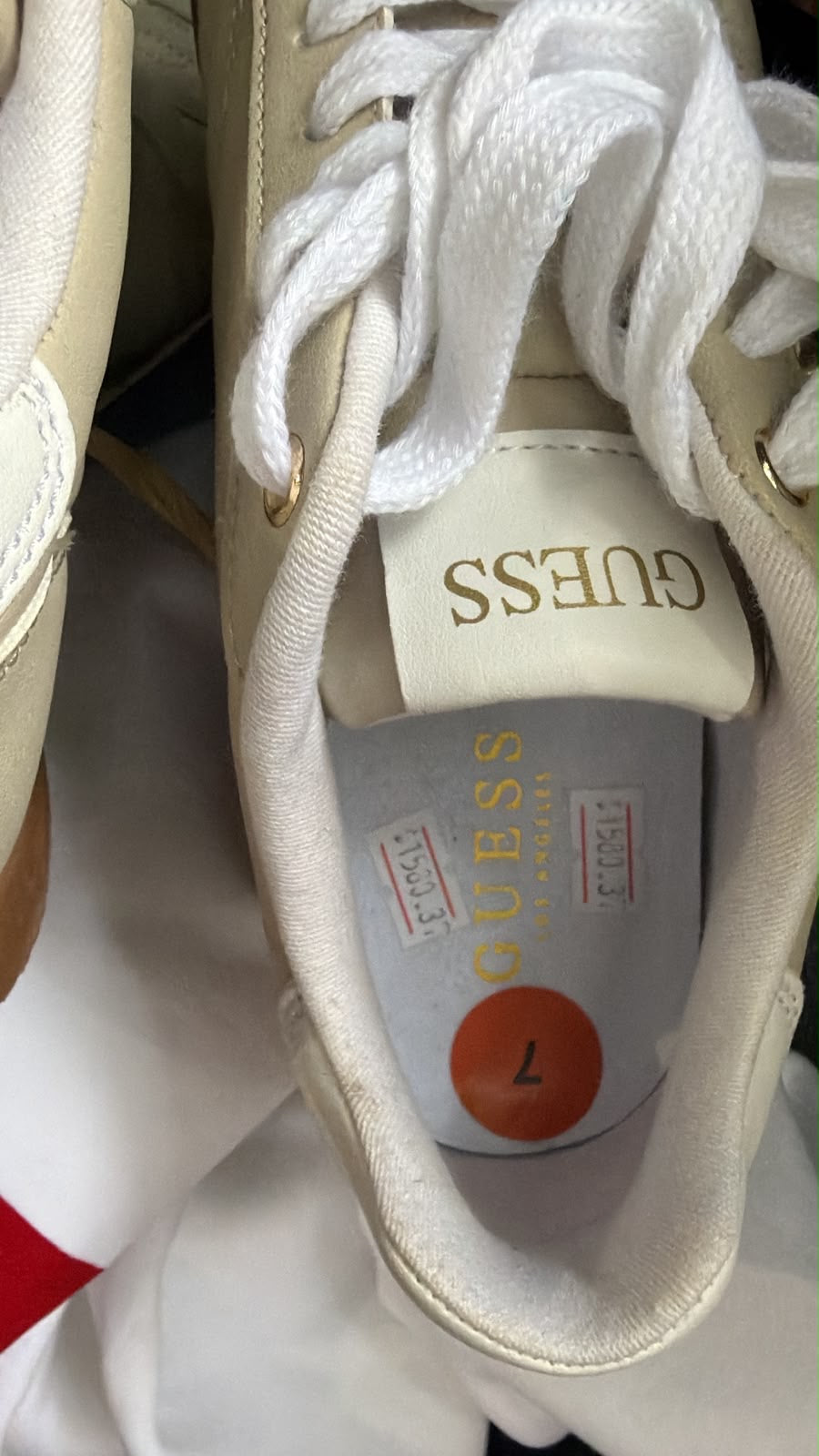 Tenis Guess beige