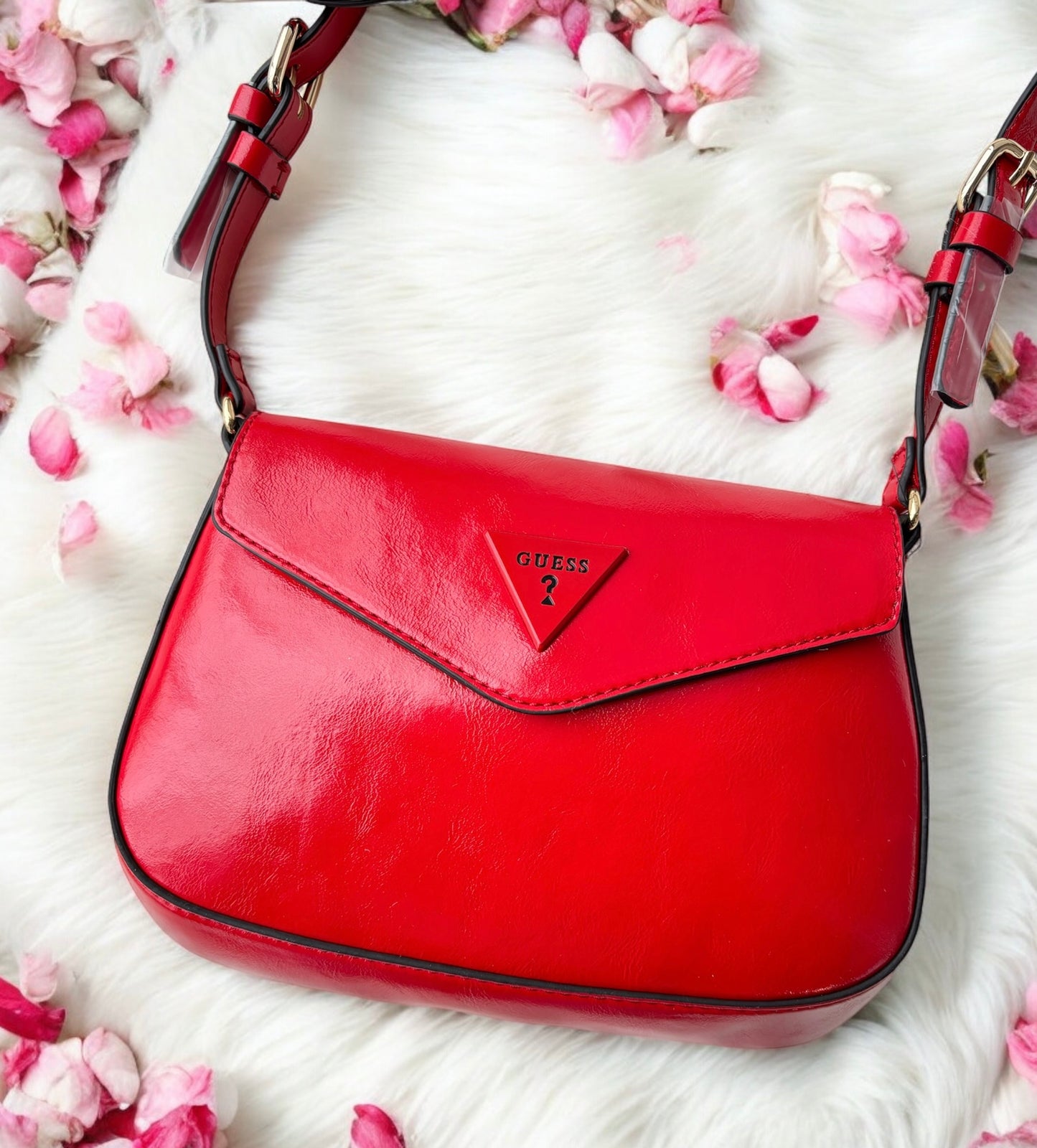 Hobo Guess roja con monedero