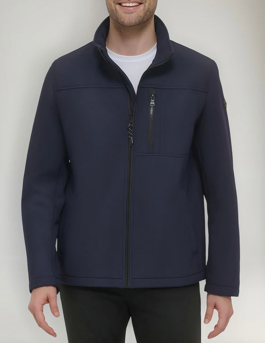 Chamarra Calvin k azul marino para caballero