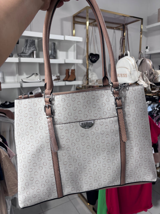 Tote Guess beige con camel