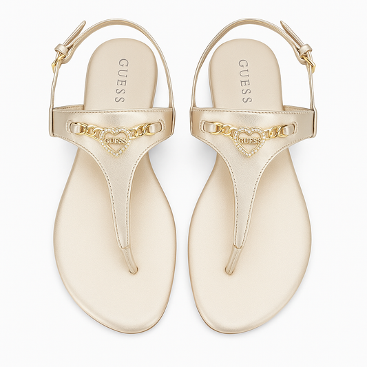 Sandalias Guess doradas