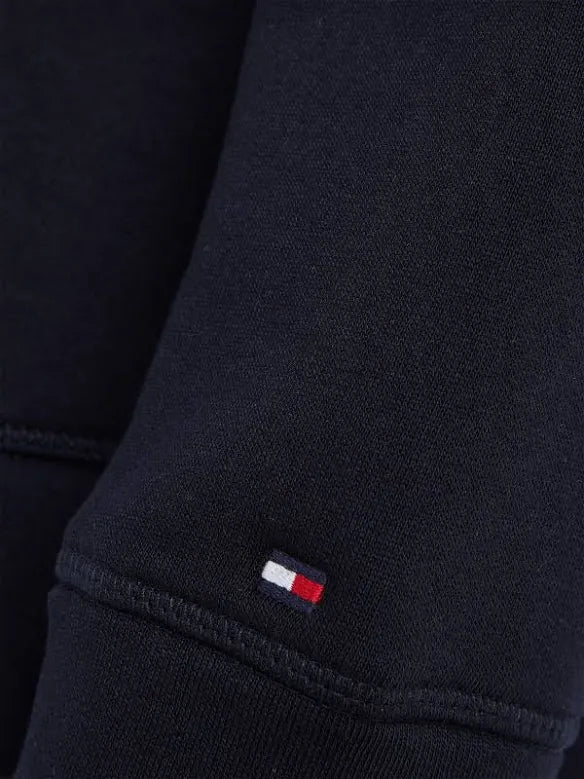 Sudadera Tommy H azul marino con letras bardadas