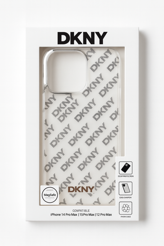 Protector DKNY blanco/negro