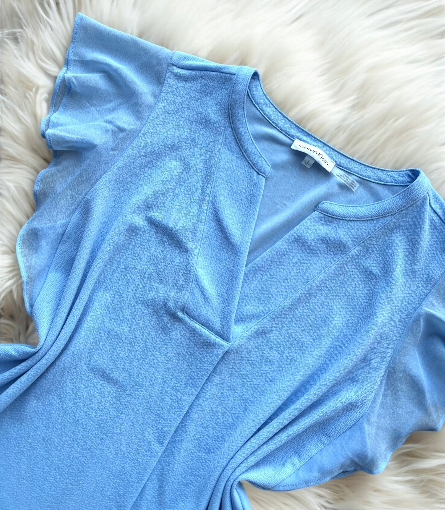 Blusa Calvin K azul