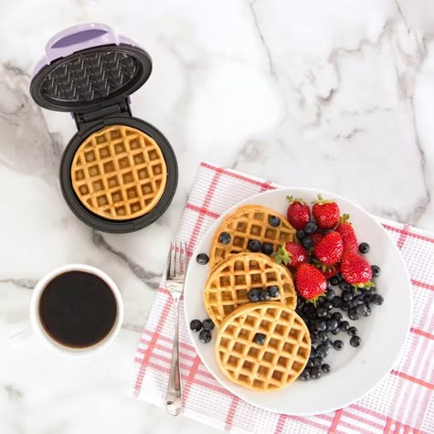 Mini Wafflera Dash lila
