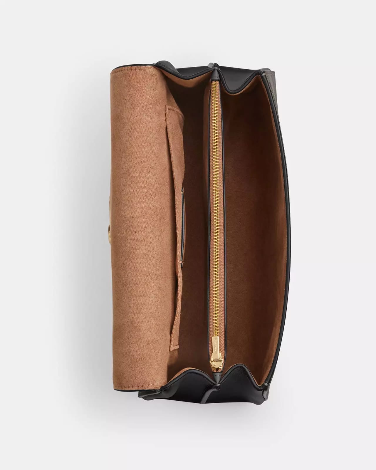Crossbody Coach café con monogram Eliza