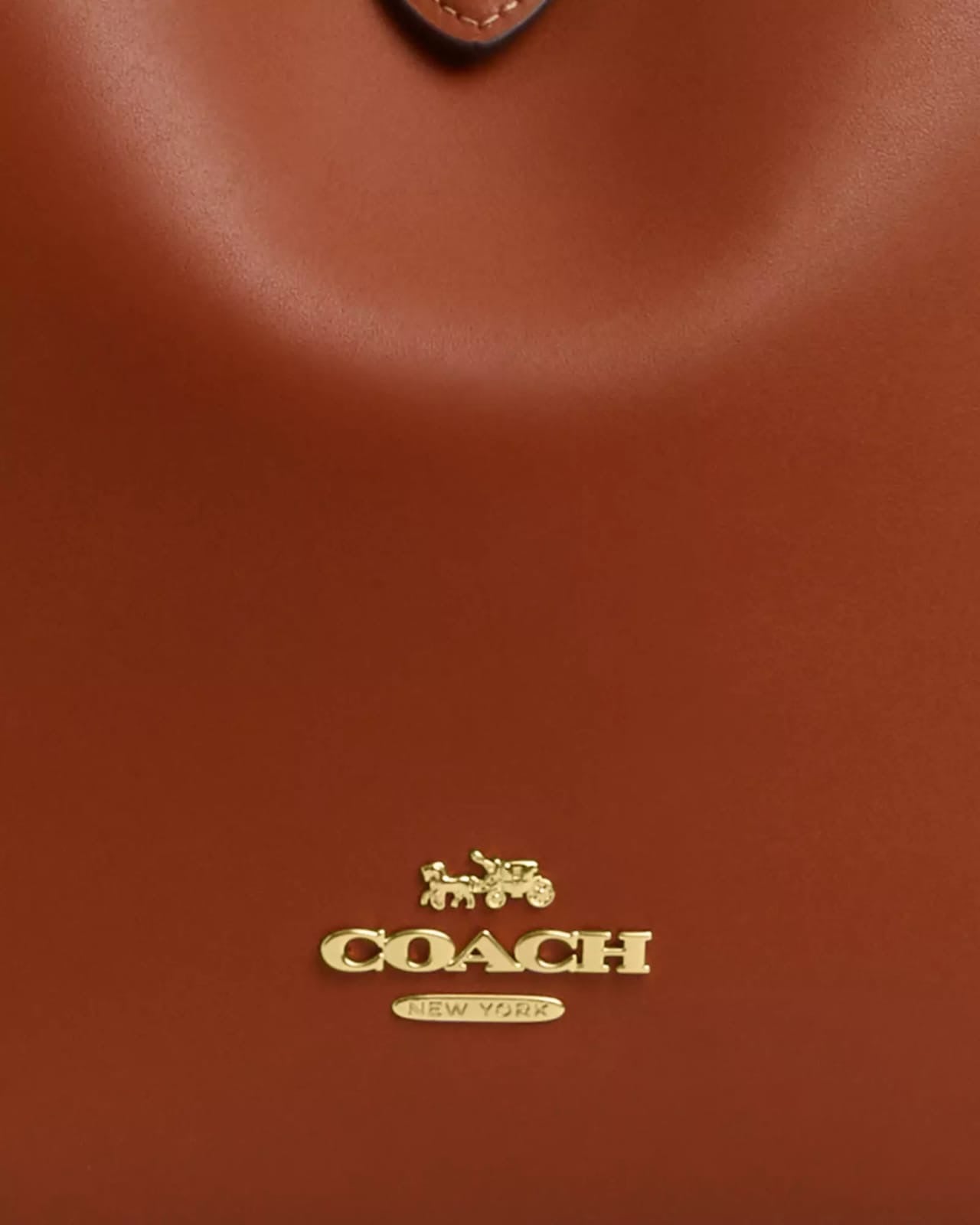 Tote coach camel Hadley turnlock Tote Bag
