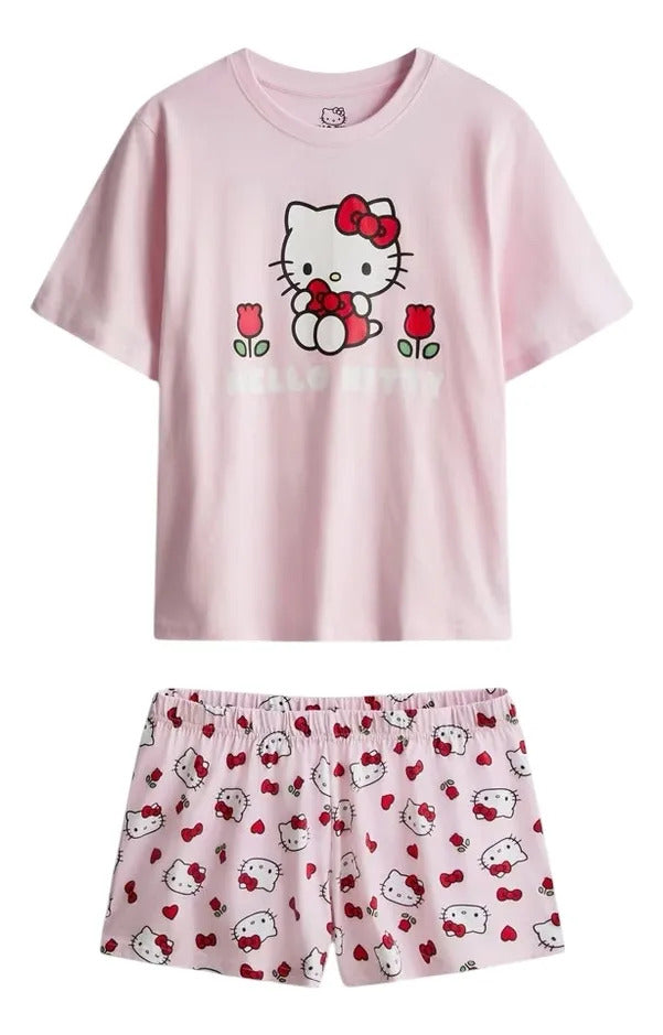 Pijama Primark Hello Kitty rosa