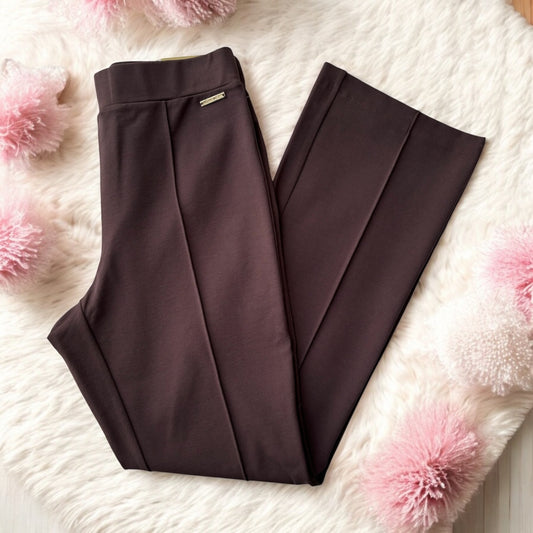 Leggings Michael K chocolate con placa