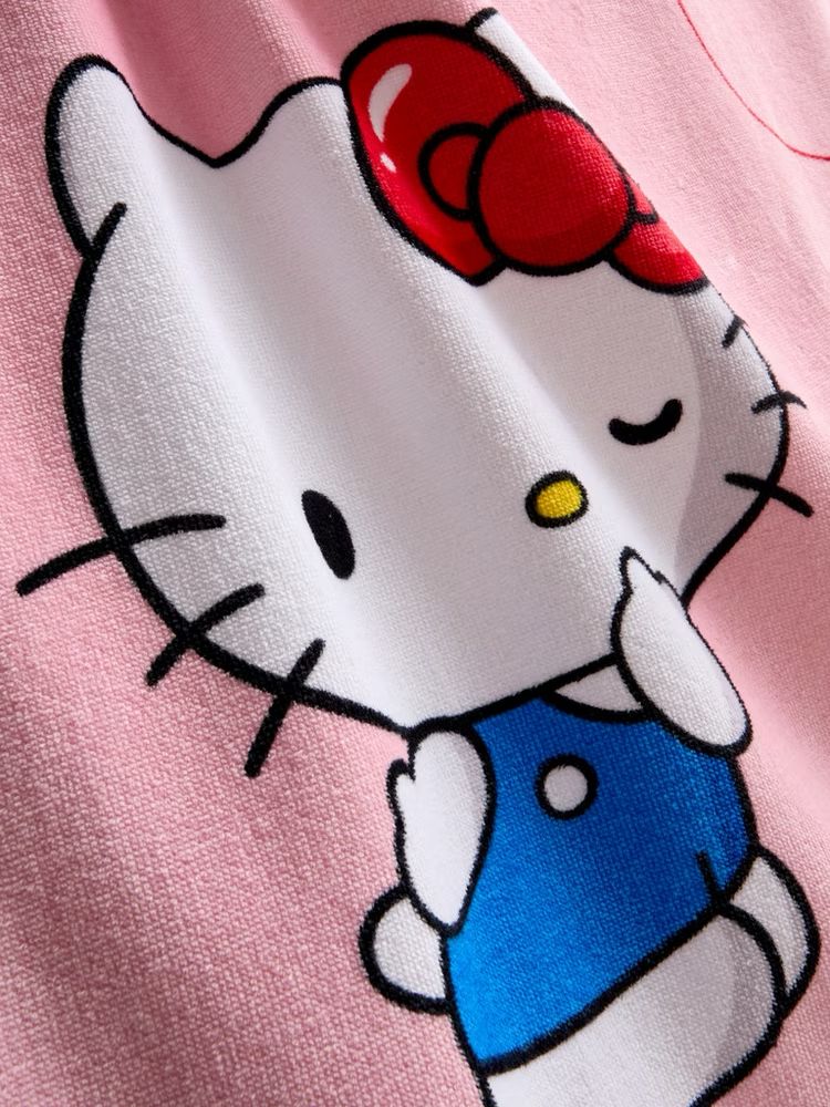 Toalla Primark Hello Kitty rosa