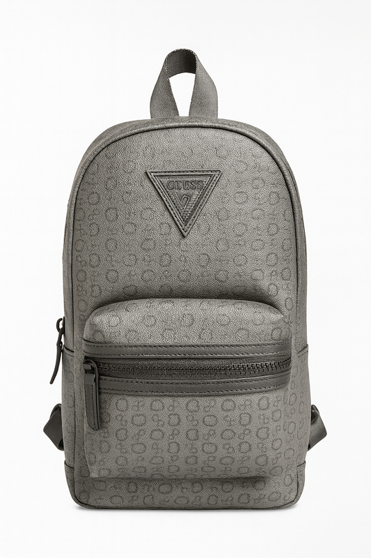 Pechera Guess monogram negro