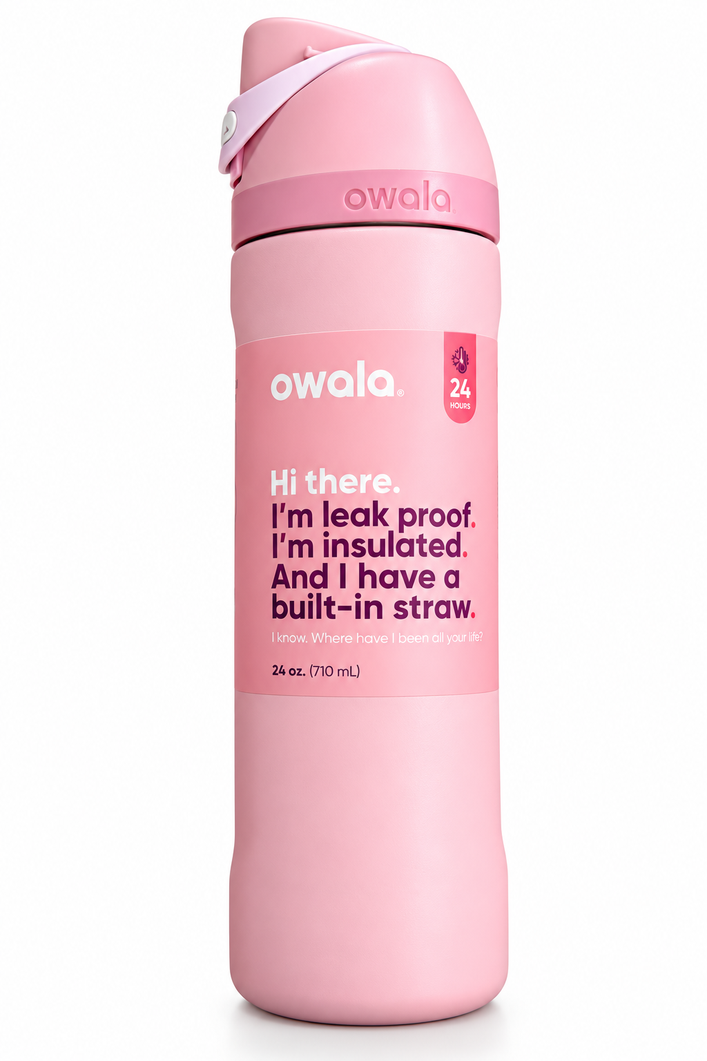 Termo Owala 24 fl oz Stainless Steel FreeSip Water Bottle