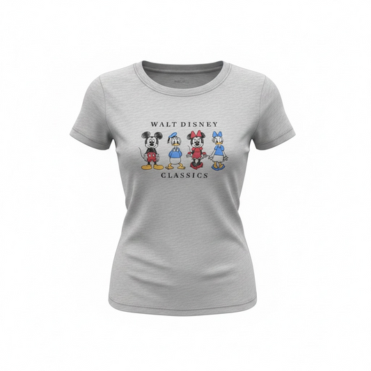 Playera Primark Disney gris