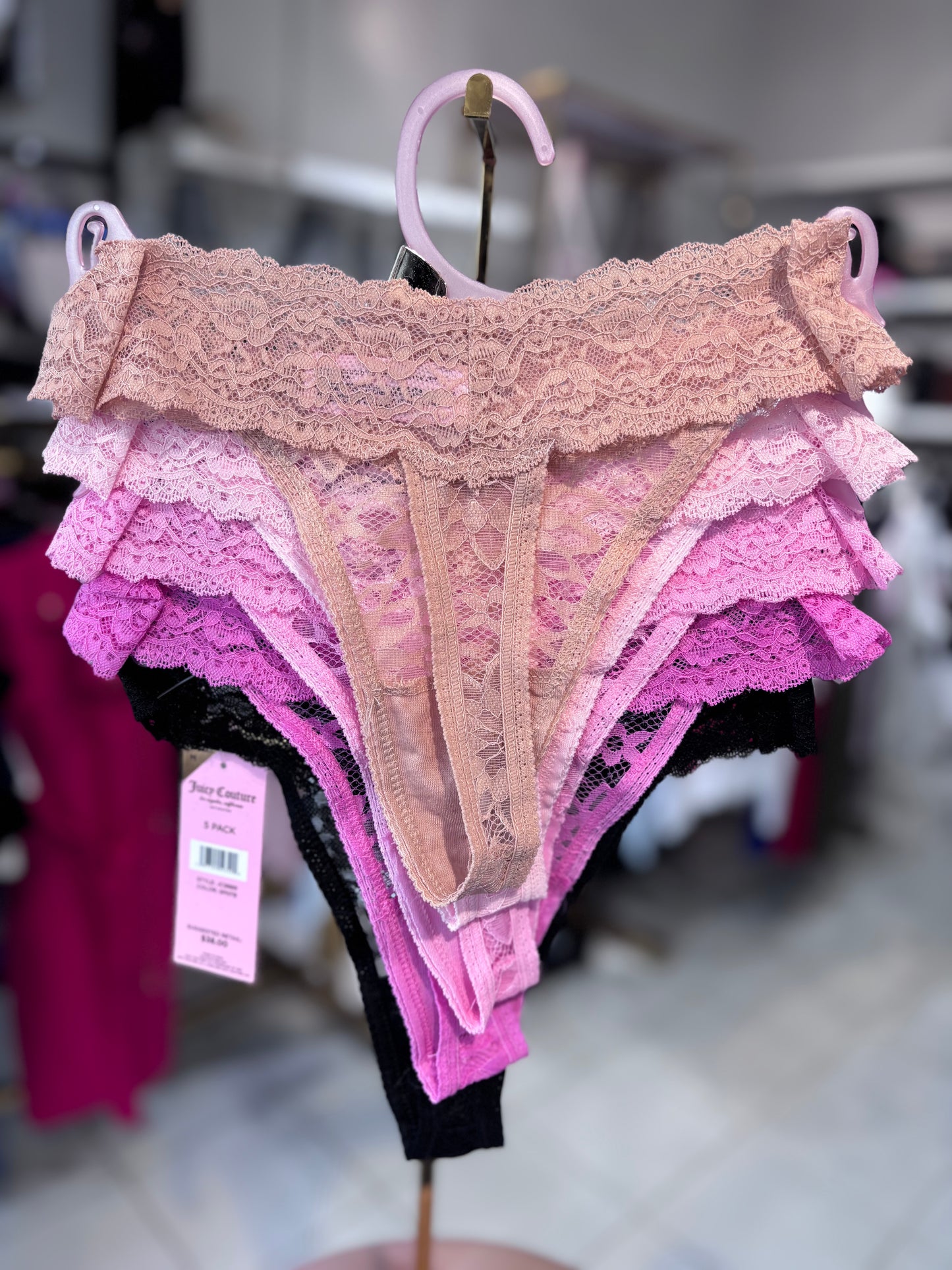 Tangas Juicy C de encaje