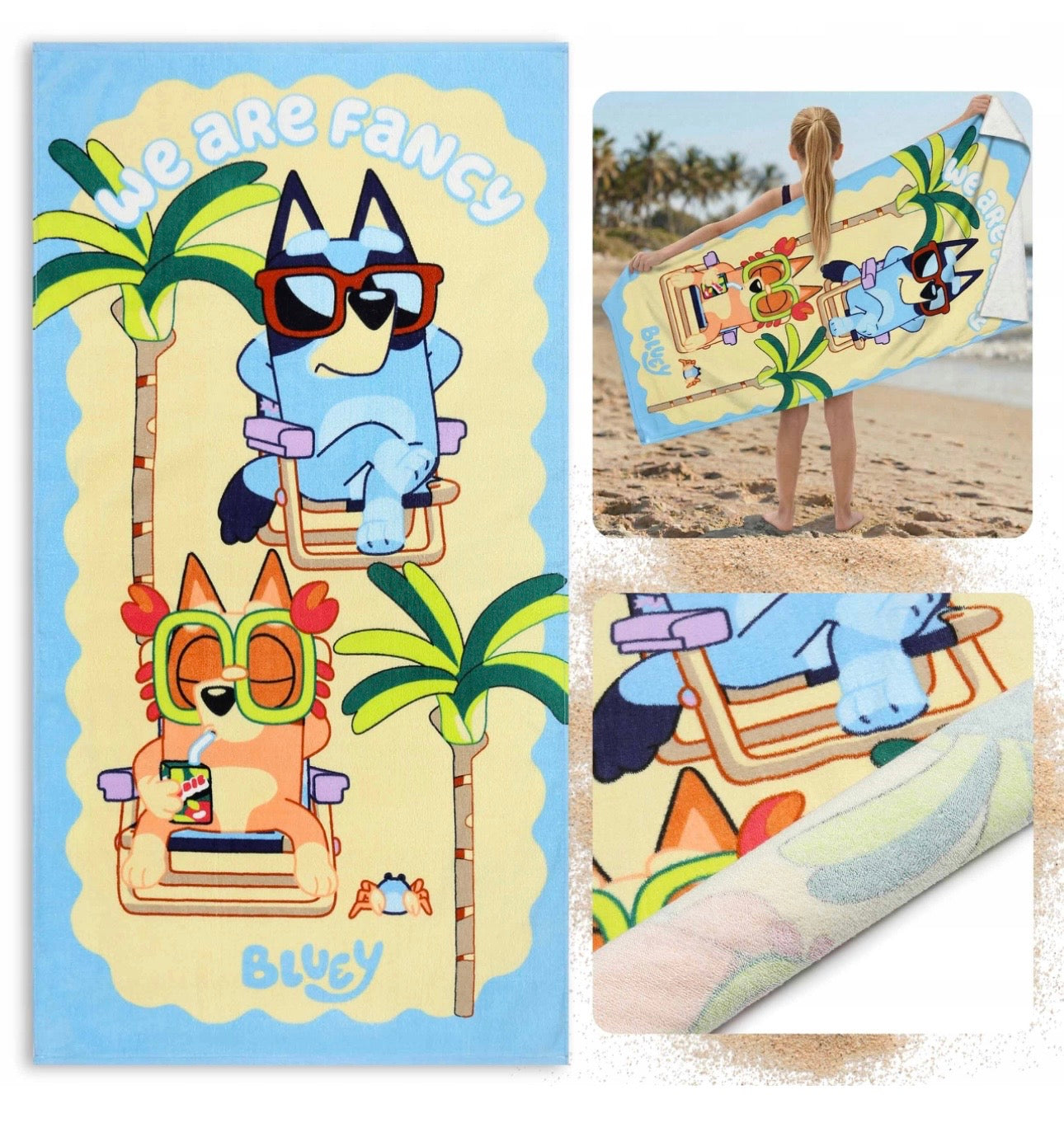 Toalla Primark de Bluey