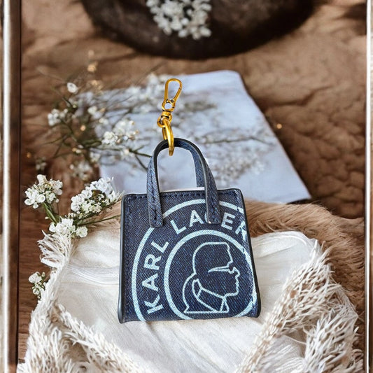 Llavero Karl L mezclilla