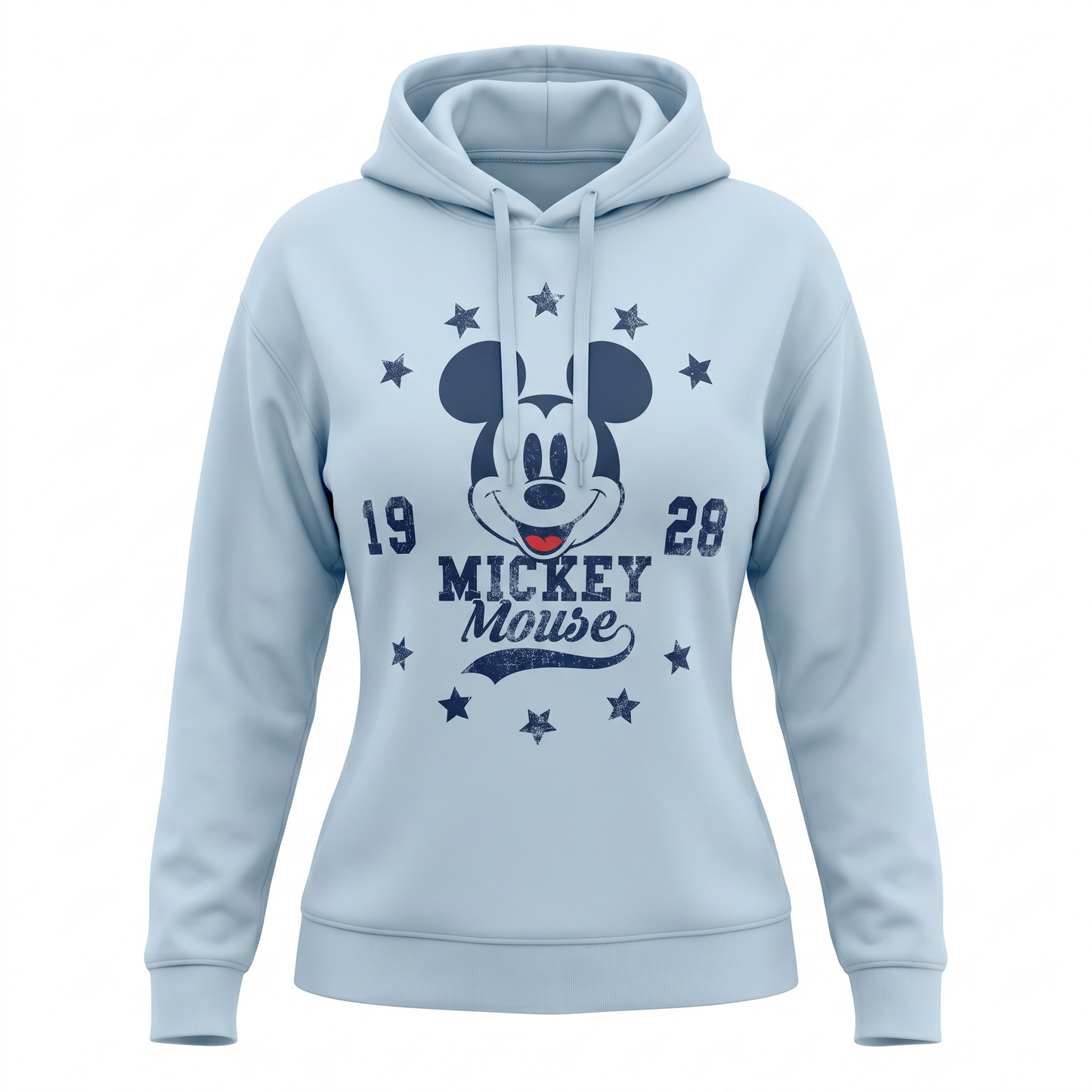 Sudadera Disney Mickey azul súper precio viene amplia