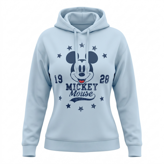 Sudadera Disney Mickey azul súper precio viene amplia