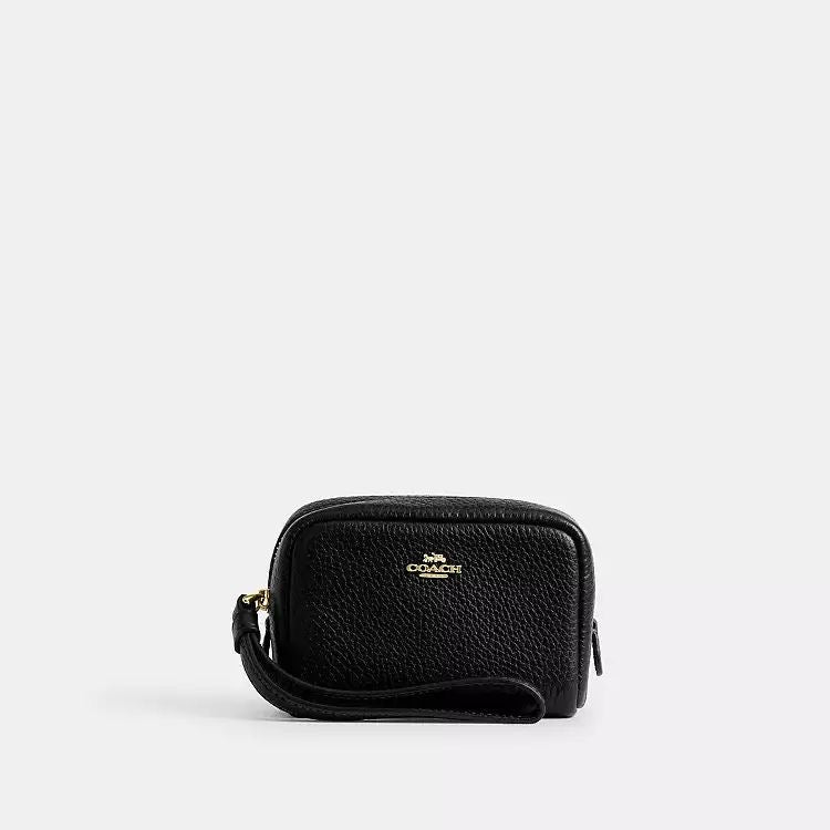 Monedero Coach negro