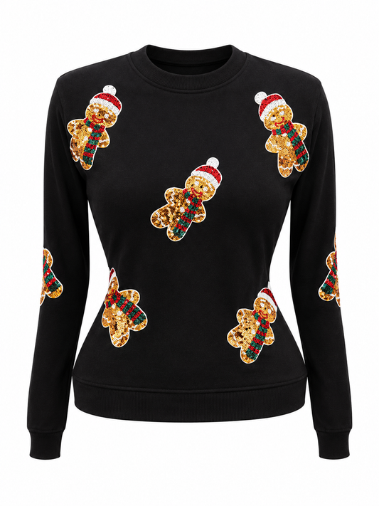 Sudadera Philosophy negra - ositos navideños 🧸🎄✨ Navidad.