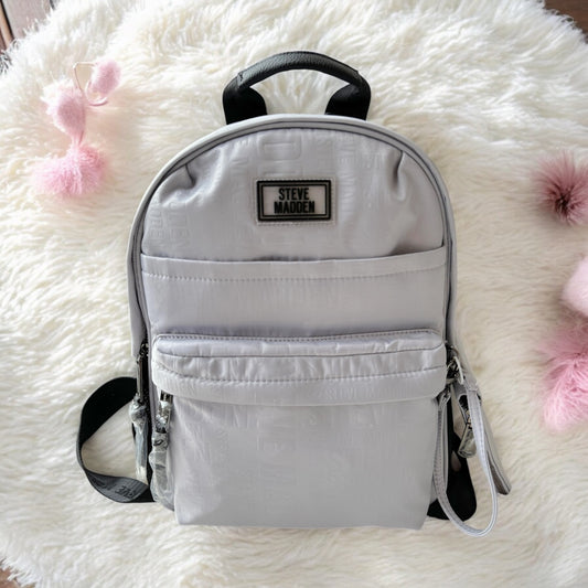 Backpack Steve m Gris con muñequera