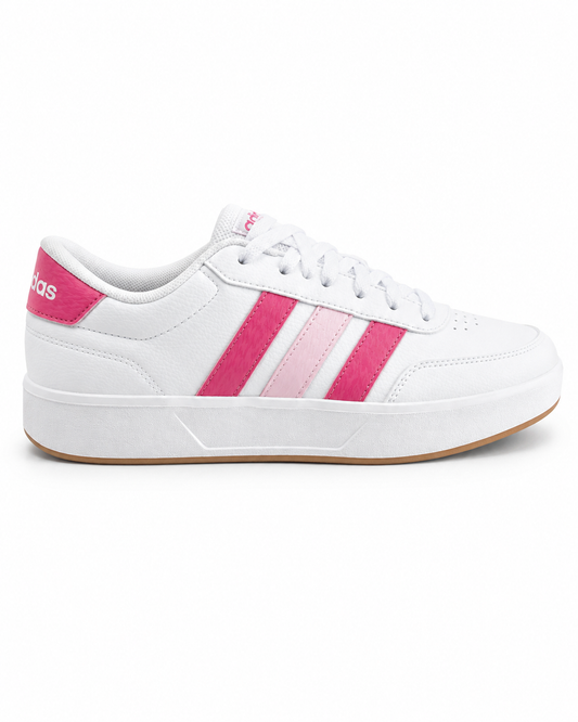 Tenis Adidas blancos con rosa talla 3