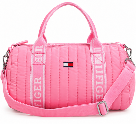Maleta Tommy H Rosa chica medidas aproximadas 25*20