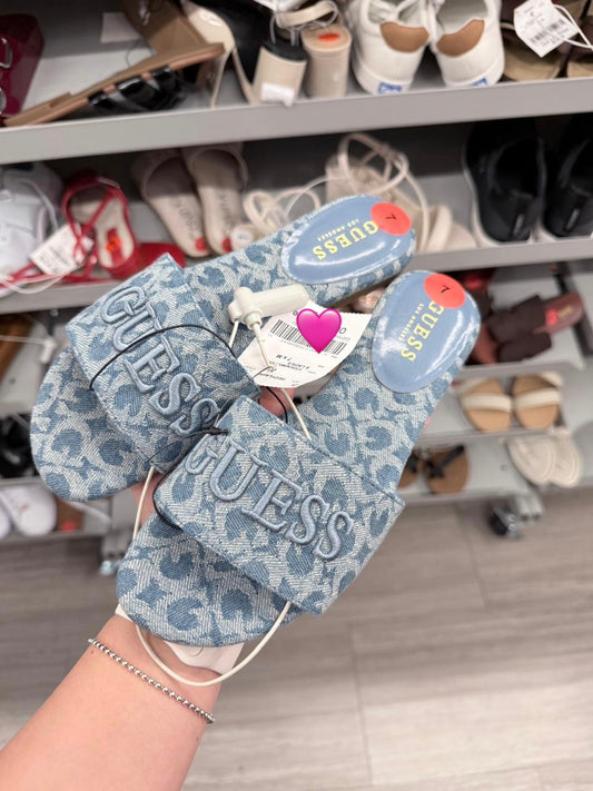 Sandalias Guess de mezclilla