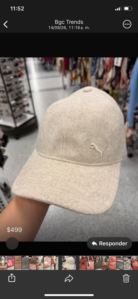 Gorra Puma beige