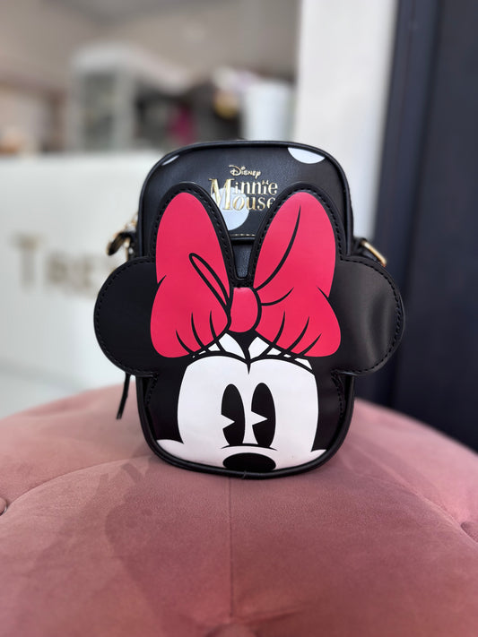 Crossbody Disney negra de Minnie