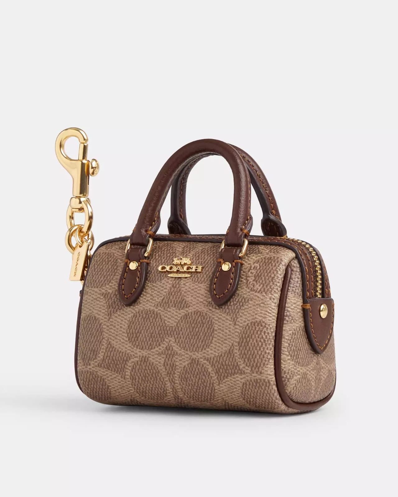 Llavero Coach Maletita camel