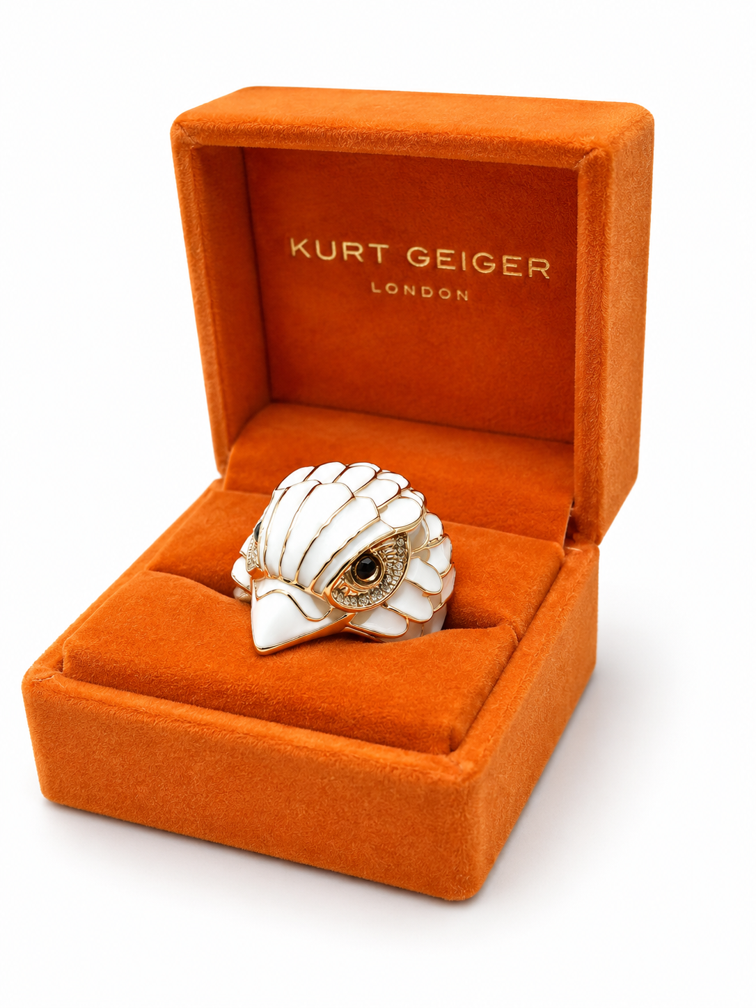 Anillo kurt geiger london águila logo