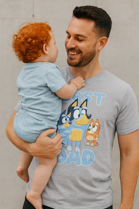 Playera Bluey caballero