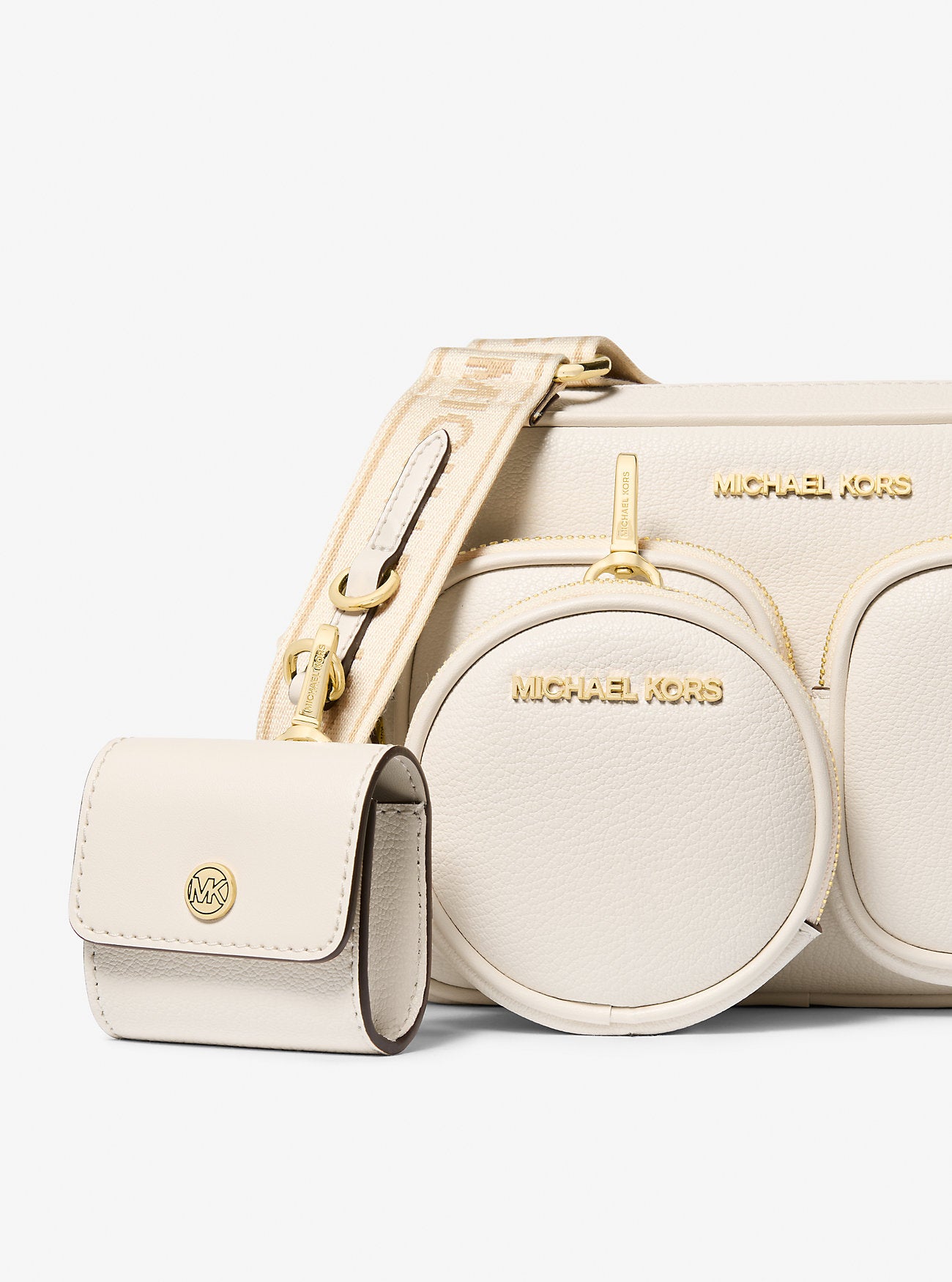 Crossbody  messenger Jet Set Travel cream