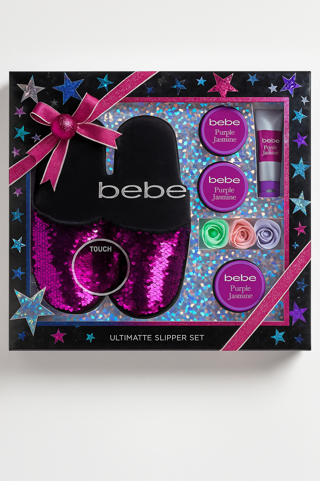 Set Bebe pantuflas y bodys