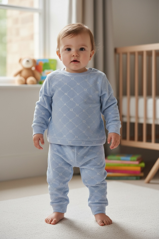 Conjunto DKNY azul polar