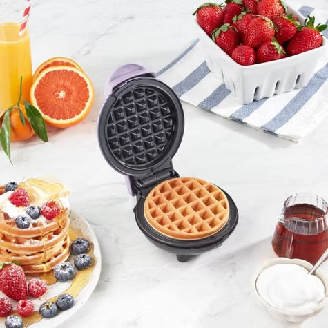 Mini Wafflera Dash lila