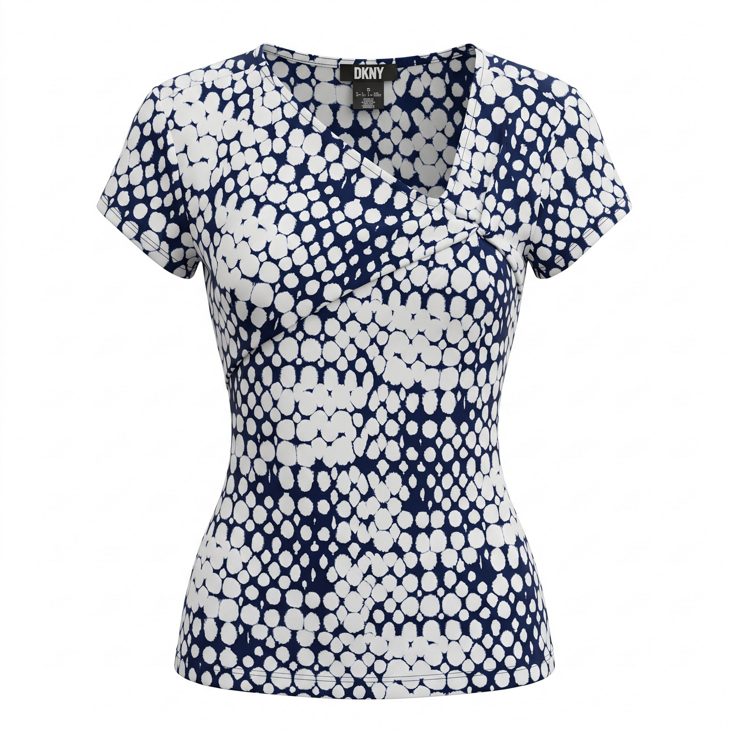 Blusa DKNY Azul/Blanco