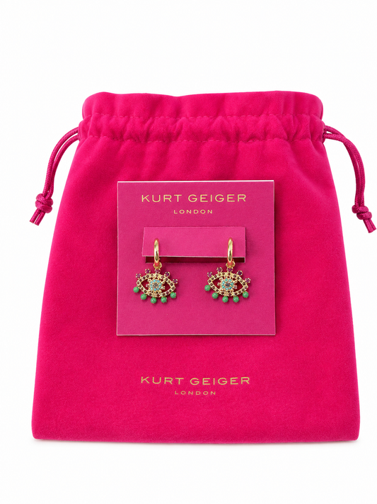 Aretes kurt geiger london ojos