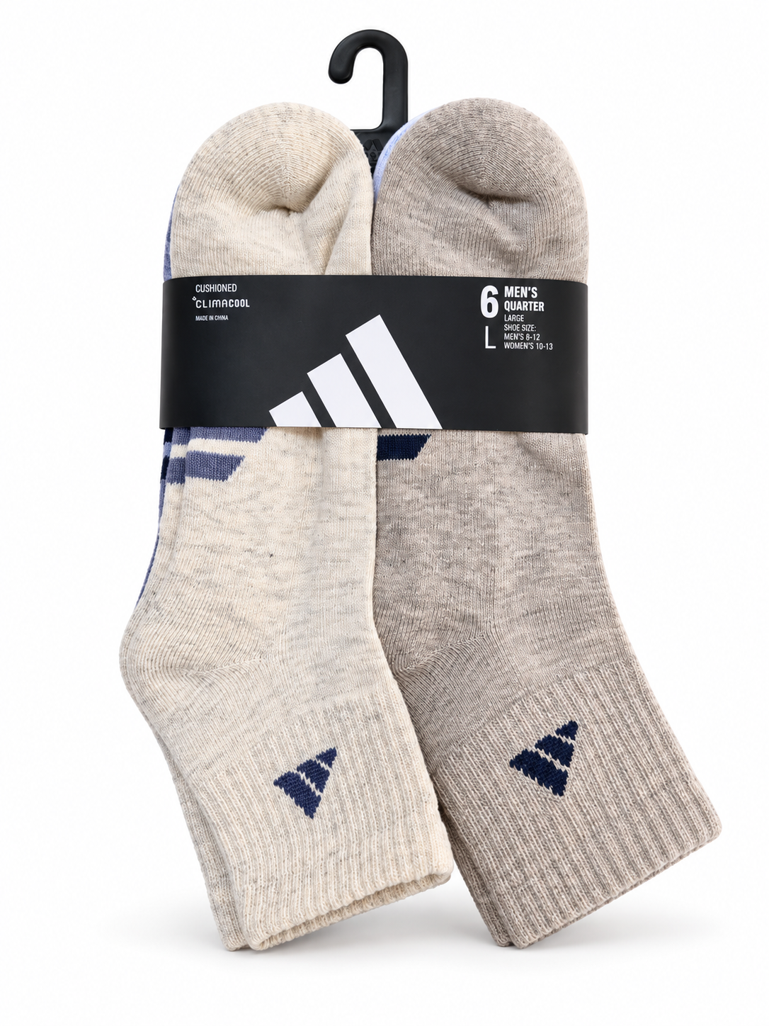 Calcetas Adidas beige y café